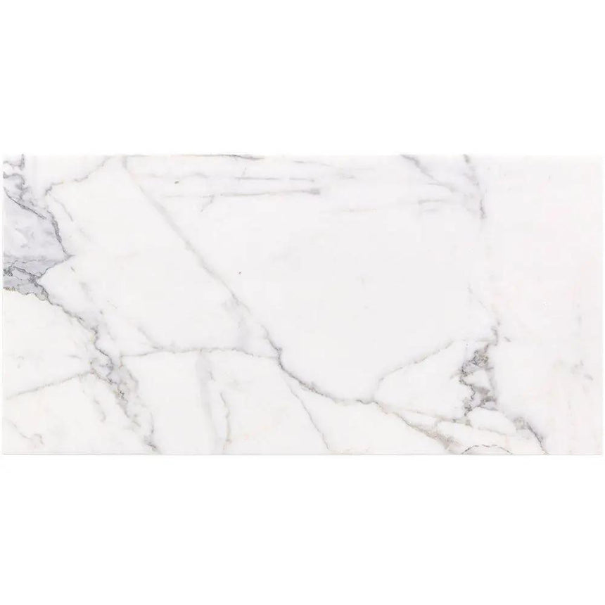 Marble Tiles - Calacatta Extra Italian Polished Marble Tiles - intmarble