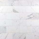 Marble Tiles - Calacatta Extra Italian Polished Marble Tiles - intmarble