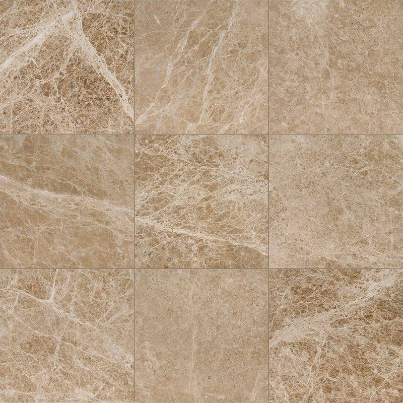 Marble Tiles - Emperador Polished Marble Tiles Floor Wall Natural Marble 900x900x20mm - intmarble