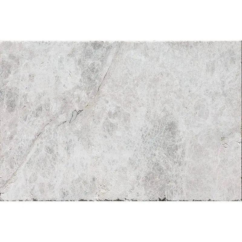 Marble Tiles - Silver Distressed Cottage Stone Marble Tile 406x610x12mm - intmarble
