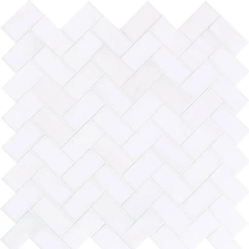 Marble Tiles - Bianco Snow White Polished Natural Marble Tile - intmarble