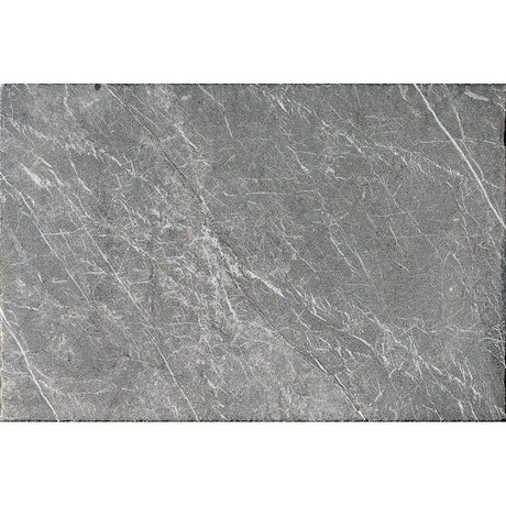 Marble Tiles - Nero Black Tumbled Distressed Cottage Stone Marble Tile 406x610x12mm - intmarble