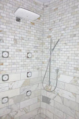 Marble Tiles - Italian Calacatta Extra Honed Marble Tile Subways Floor Wall Tiles - intmarble