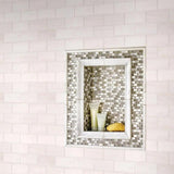 Marble Tiles - Calacatta Polished Subway Marble Tile 70x140x10mm - intmarble