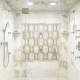 Marble Tiles - Calacatta Gold Italian Honed Subways Marble Tiles Subways 150x300x10mm - intmarble