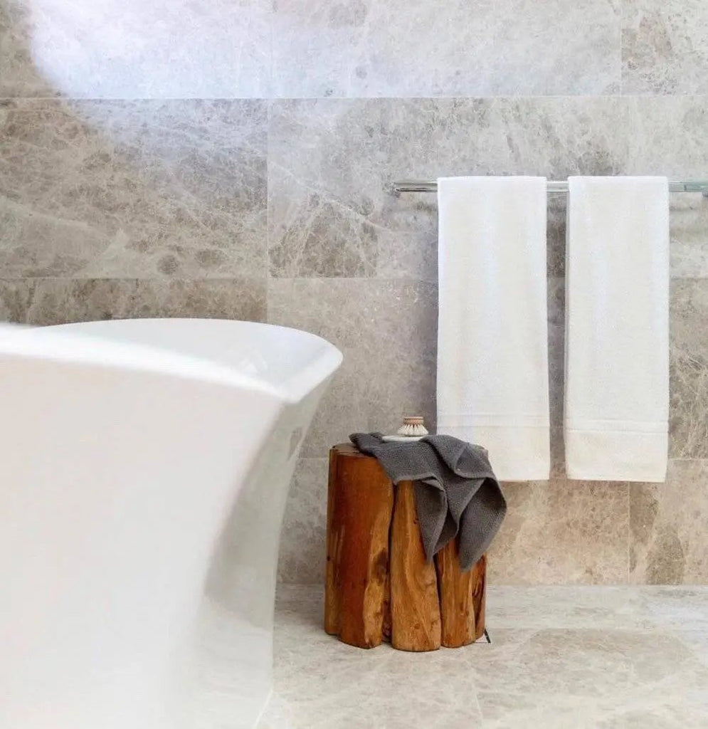 Marble Tiles - Tundra Honed Marble Tiles Floor Wall 305x610x12mm - intmarble