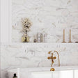 Marble Tiles - Calacatta Gold Polished Italian Subway Marble Tile 75x305x10mm - intmarble