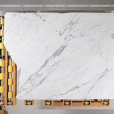 Marble Tiles - Statuary Venato Polished Marble Slab - intmarble