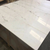 Marble Tiles - Bianco Namibia Polished Italian Marble Tiles 305x610x12mm - intmarble