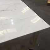 Marble Tiles - Bianco Namibia Polished Italian Marble Tiles 305x610x12mm - intmarble