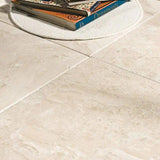 Marble Tiles - Diana Royal Tumbled Antiqued Marble Tile 457x457x12mm - intmarble