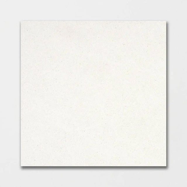 Marble Tiles - Snow White Honed Limestone Tiles 610X610x12mm - intmarble
