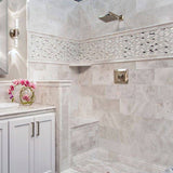 Marble Tiles - Alpina White Honed Marble Tile 305x610x12mm - intmarble