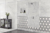 Marble Tiles - Marble Dado Carrara Marble Honed Moulding 47x305x26mm - intmarble