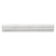 Marble Tiles - Carrara Ogee Rail Molding Honed Marble 48x305x22mm - intmarble