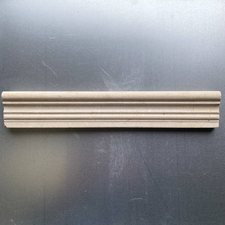 Marble Tiles - Marfil ogee dado moulding railing trim 48x305x25mm - intmarble