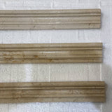 Marble Tiles - Marfil ogee dado moulding railing trim 48x305x25mm - intmarble