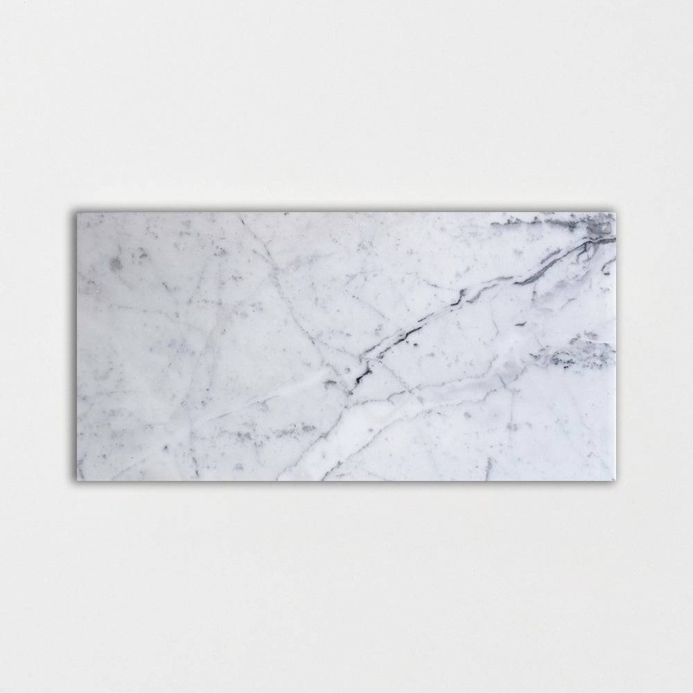 Marble Tiles - Statuarietto Polished Italian Marble Tile 400x800x10mm - intmarble