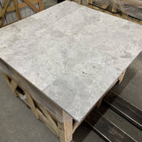 Marble Tiles - Royal Silver Honed Marble Tiles 600x600x20mm - intmarble