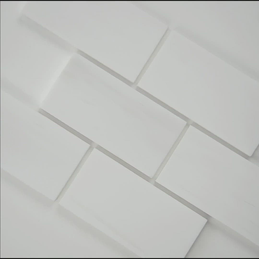 Bianco Snow White Polished Natural Marble Tile