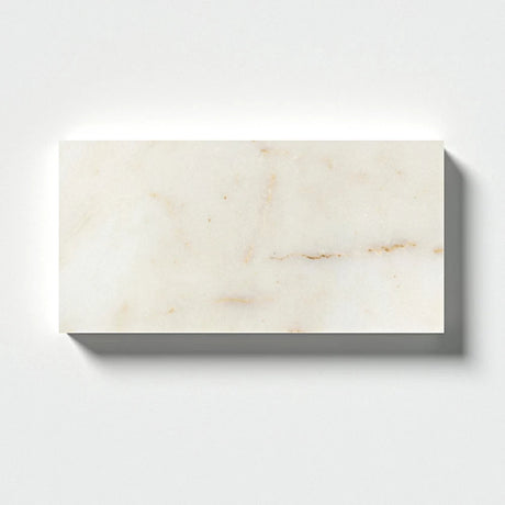 Calacatta Amber Honed Subway Marble Tiles 70x140x10mm