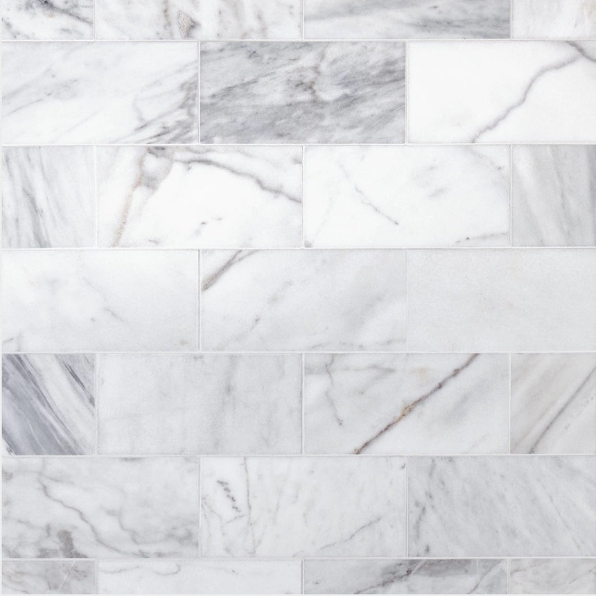 Calacatta White Polished Italian Marble