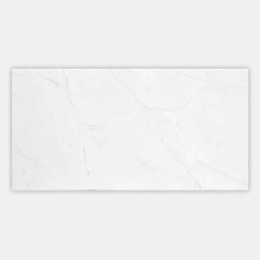 Carrara XL White Honed Italian Natural Marble