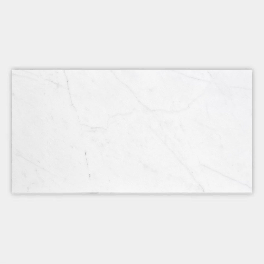 Carrara XL White Honed Italian Natural Marble