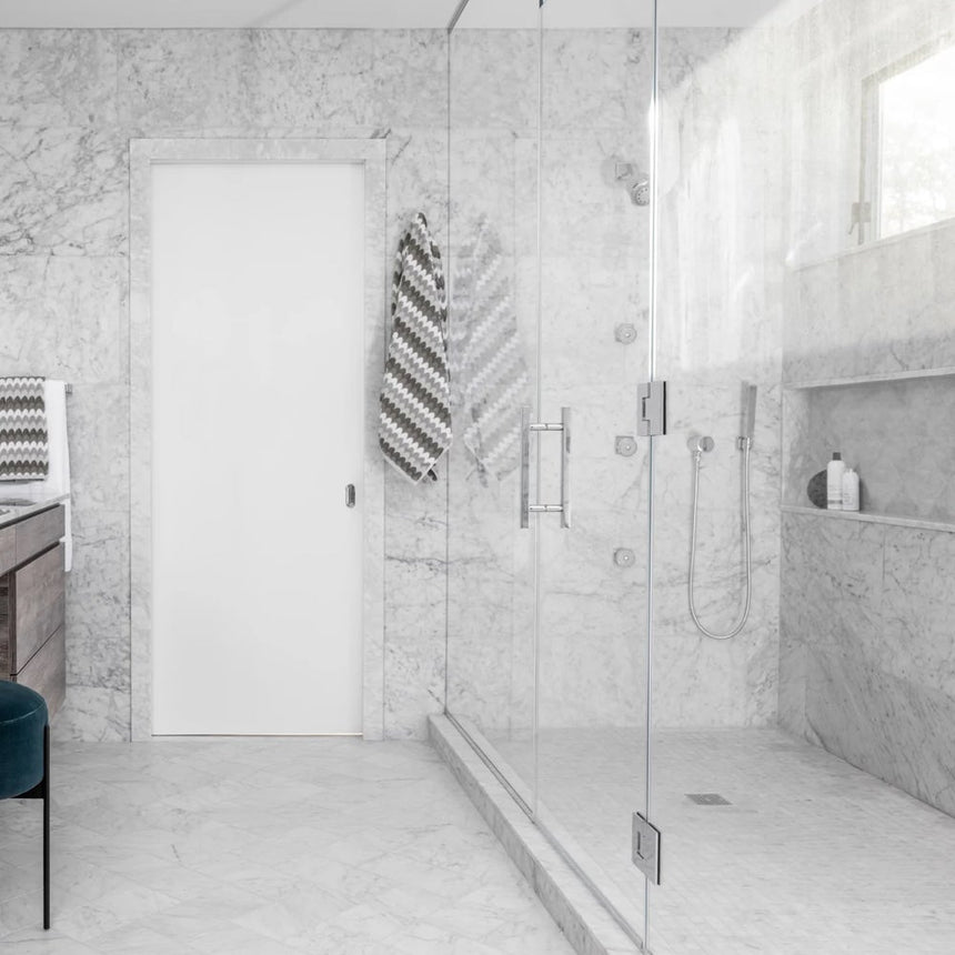 Carrara XL White Honed Italian Natural Marble Tile 