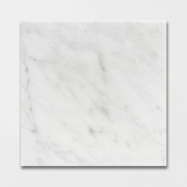 Carrara XL White Honed Italian Natural Marble Tile