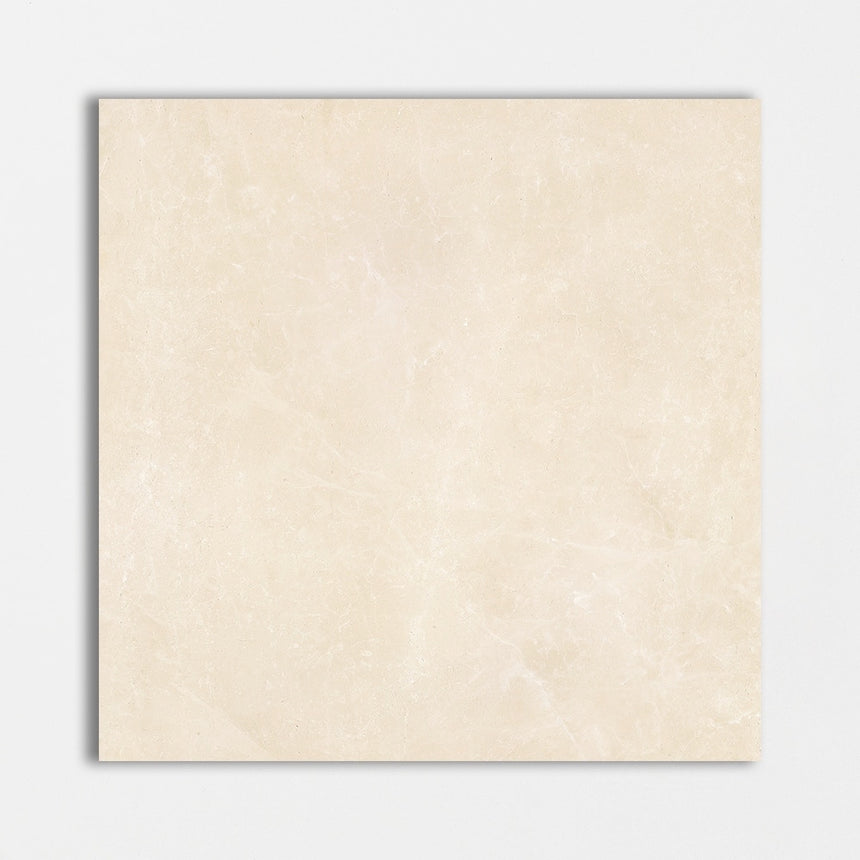 Crema Marfil Polished Marble Tile