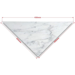 Triangle Honed Marble Tiles Fitz Collection Chequerboard