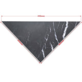 Triangle Honed Marble Tiles Fitz Collection Chequerboard
