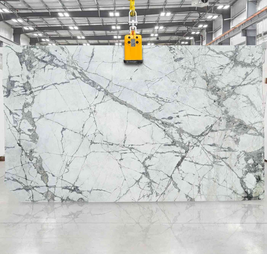 Invisible Grey Marble Slab