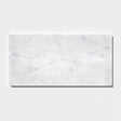 Marble Tiles - Carrara White Honed Italian Marble Tile 150x300x10mm - intmarble