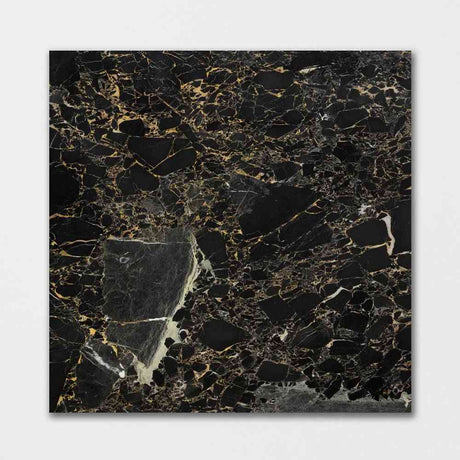 Black Gold Marble Slab