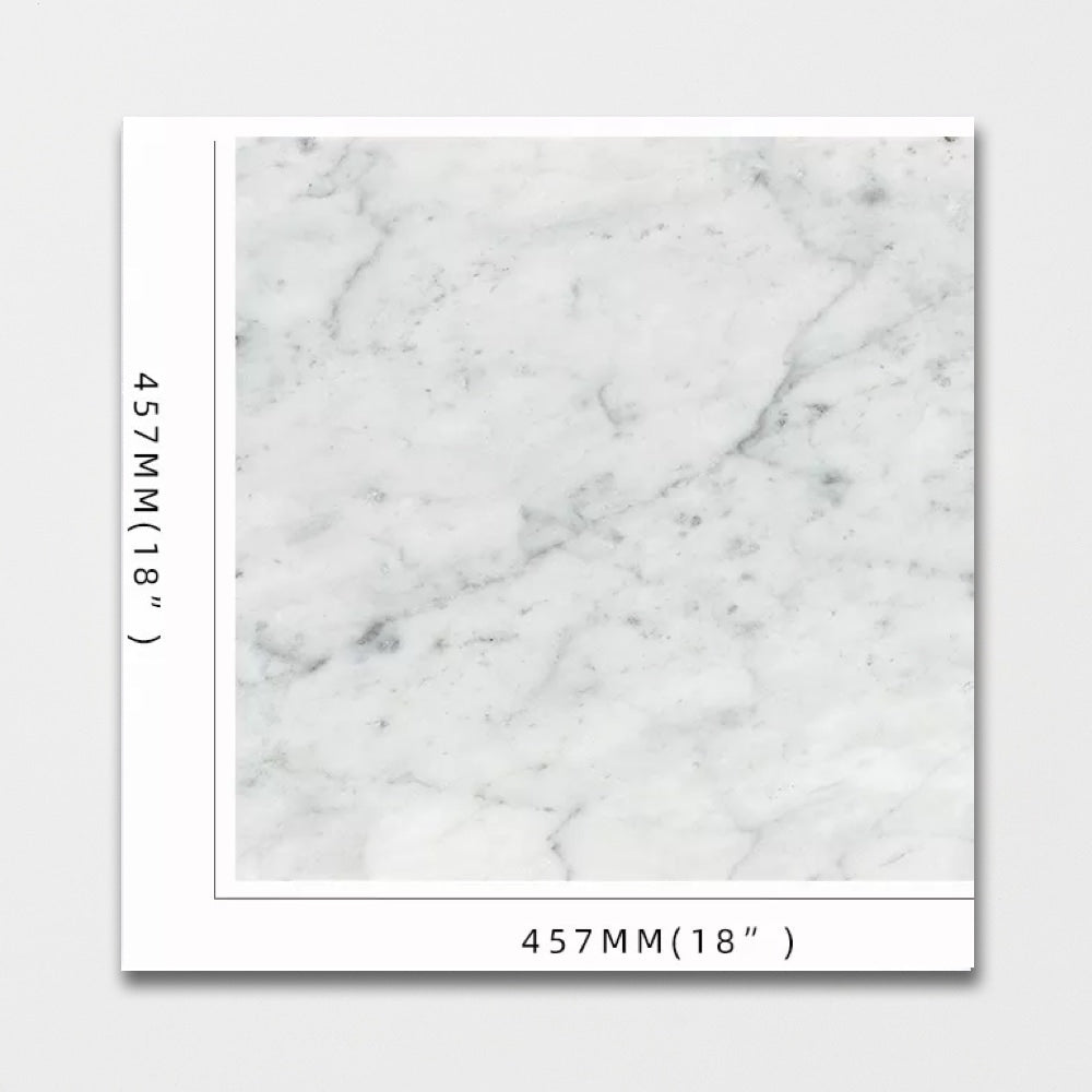 Carrara Honed Marble Tiles