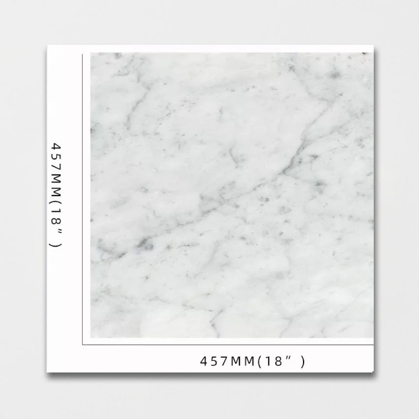 Carrara Honed Marble Tiles