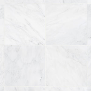 Carrara Honed Marble Tiles