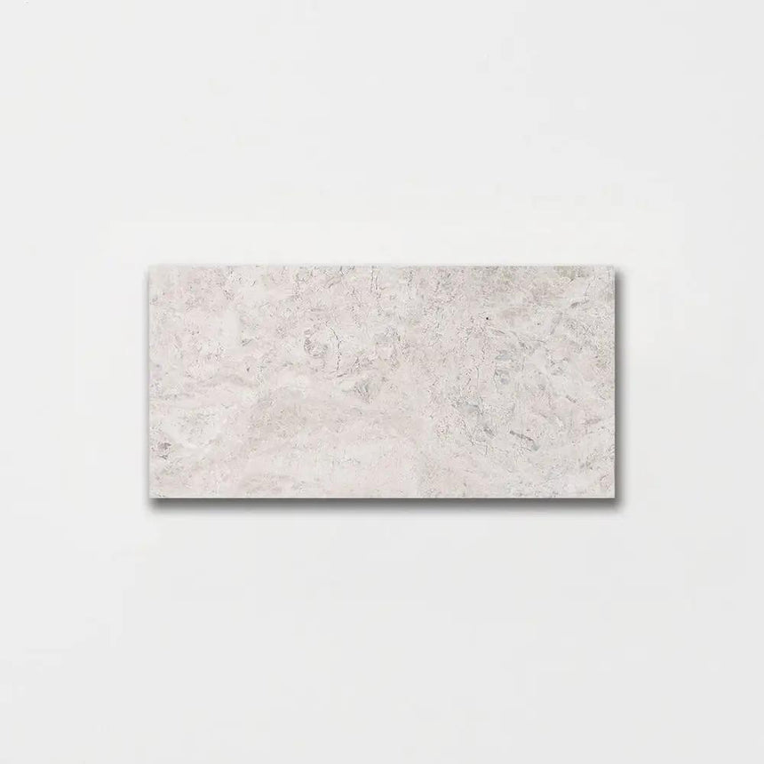 Subway Silver Cloud Honed Marble
