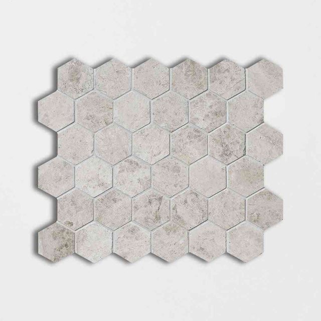 Tundra Hexagon Marble Mosaic